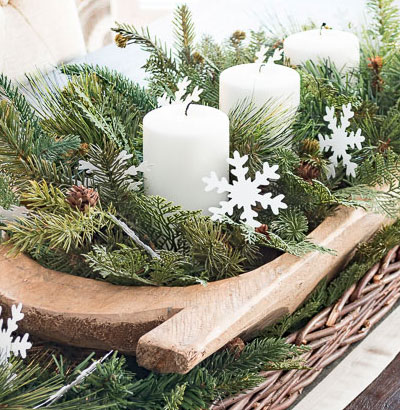 How to Transition Your Christmas Decor into Winter - somedayhome