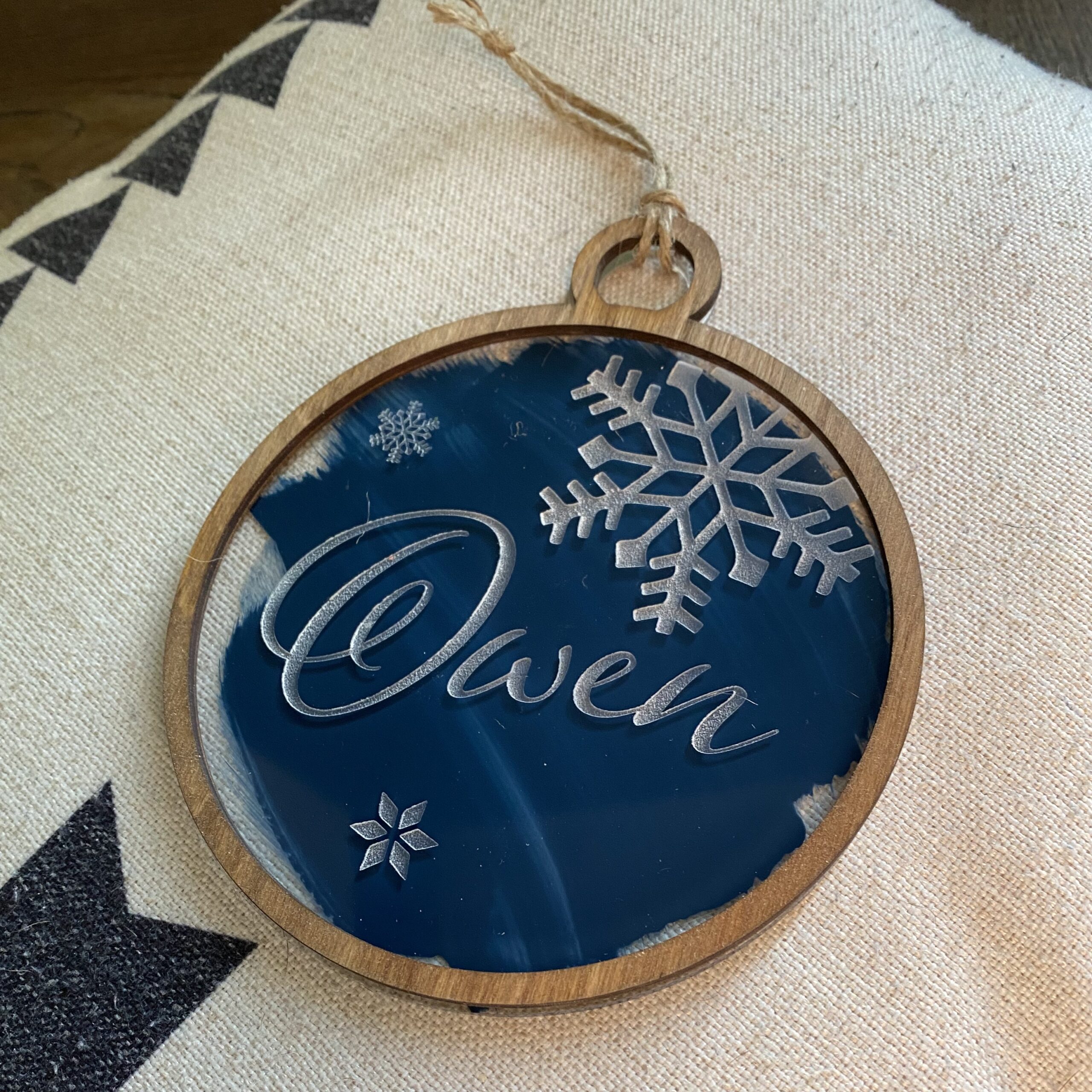 Basic Personalized Ornament